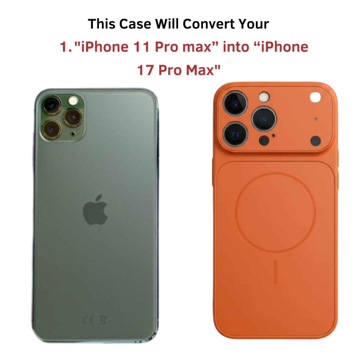 IPHONE 11 PRO MAX CONVERTER CASE for IPHONE 11 PRO MAX
