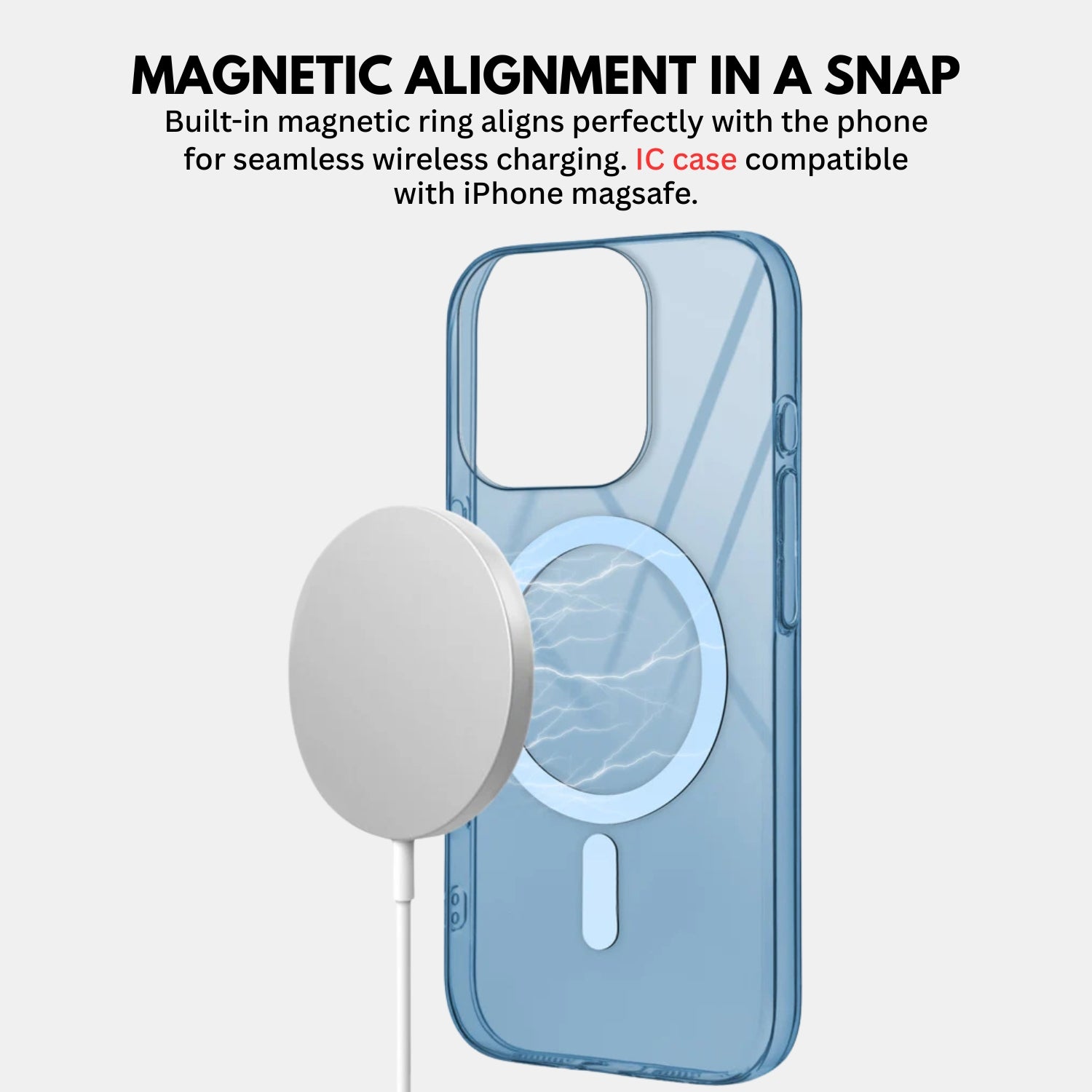 IPHONE 15 PRO IC CASE BLUE