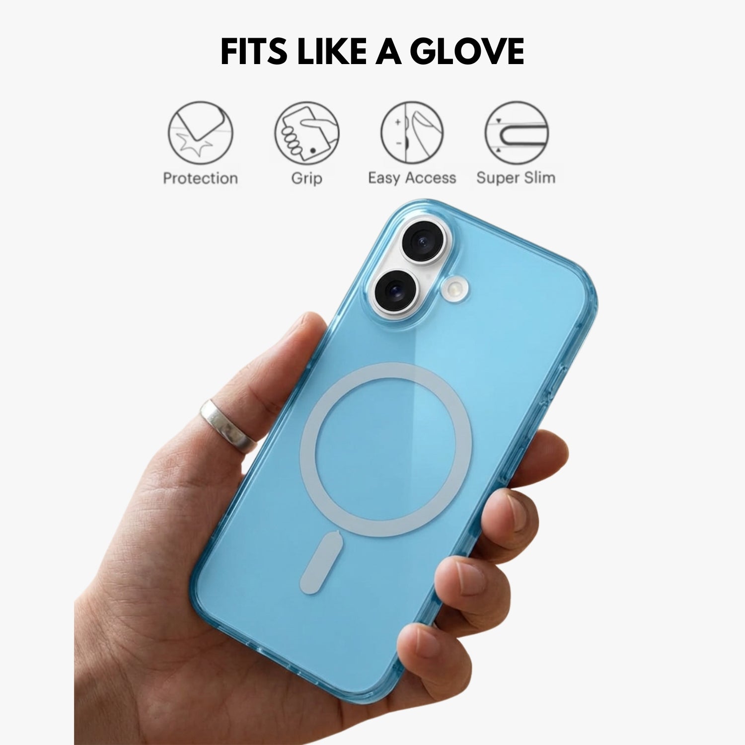 IPHONE 16 IC CASE BLUE