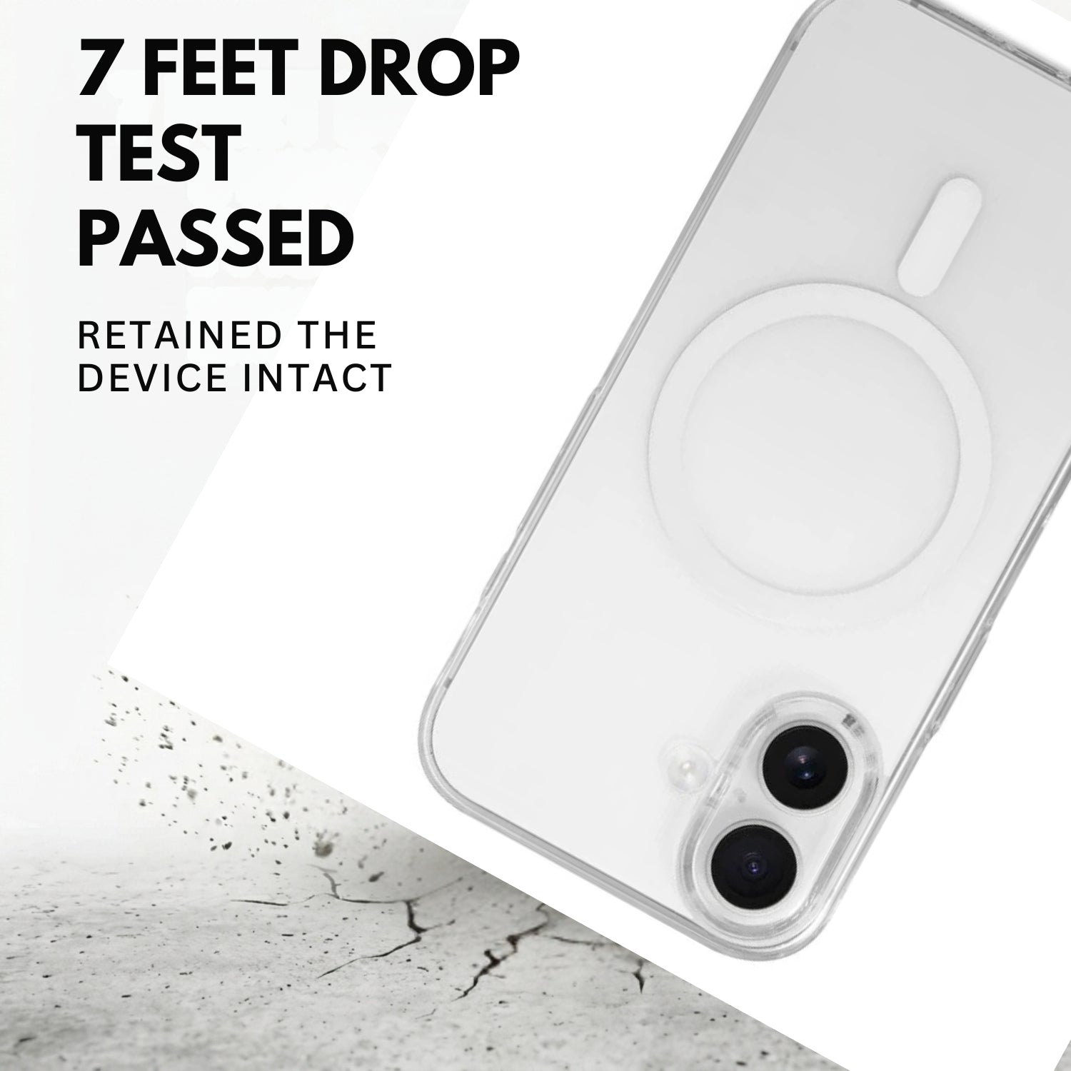 IPHONE 16 IC CASE TRANSPARENT