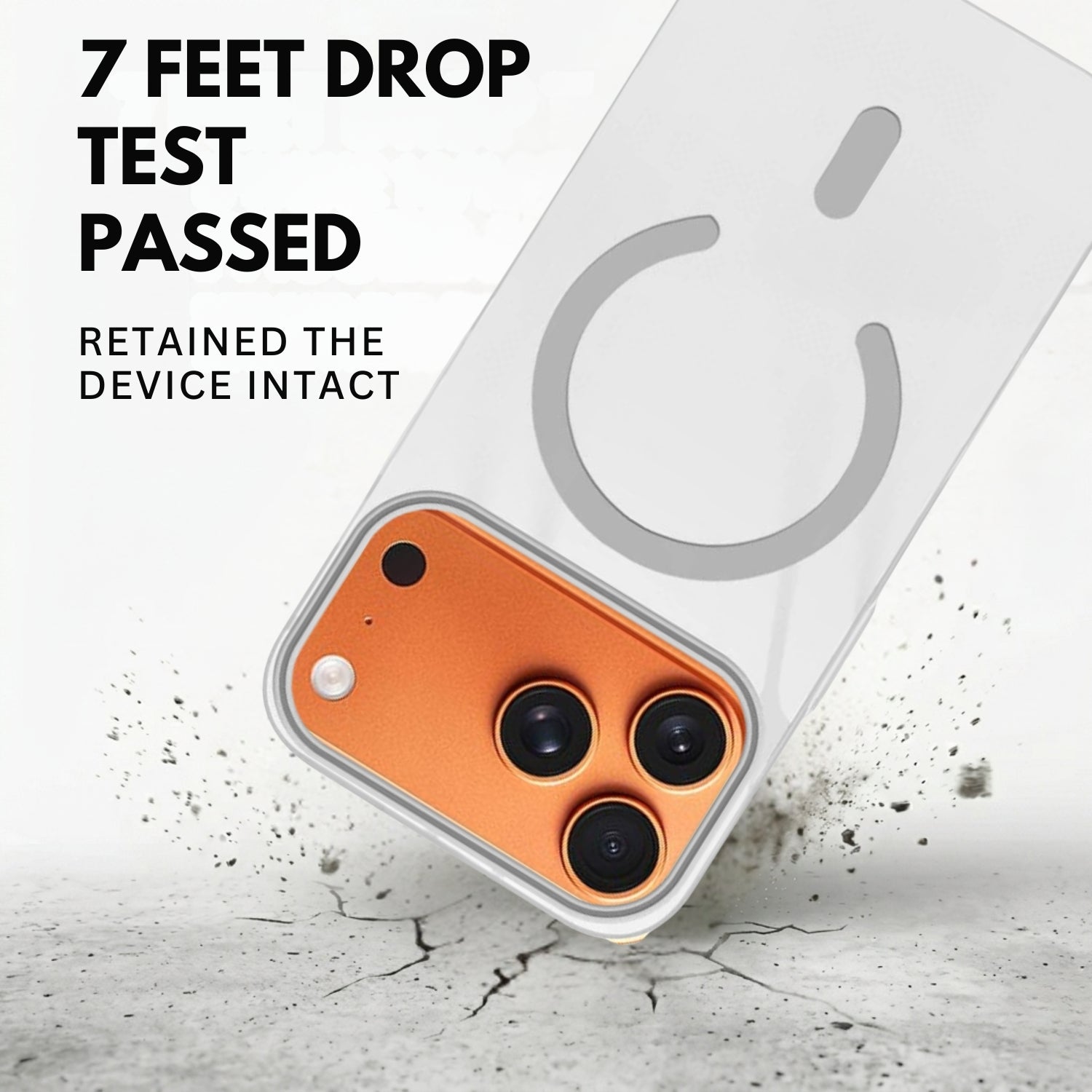 IPHONE 17 PRO IC CASE TRANSPARENT