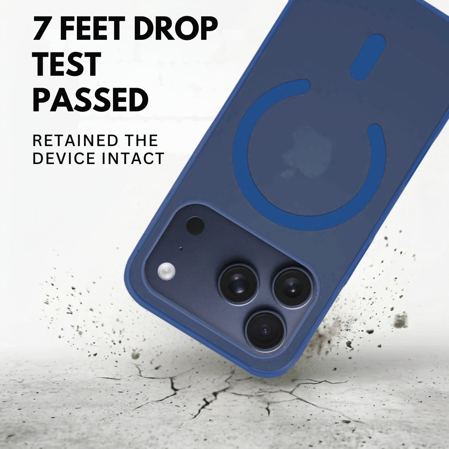 IPHONE 17 PRO MAX IC CASE BLUE