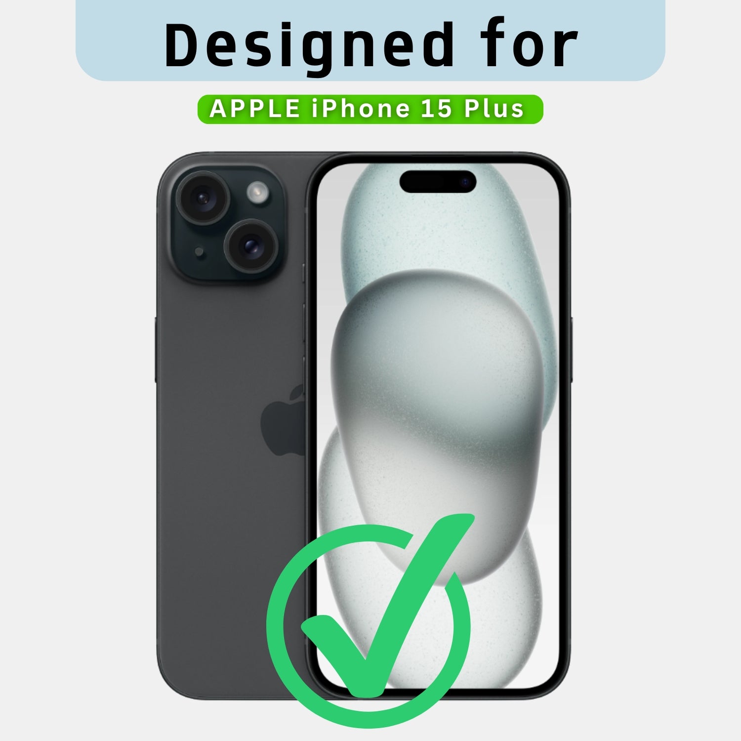 IPHONE 15 PLUS IC CASE TRANSPARENT