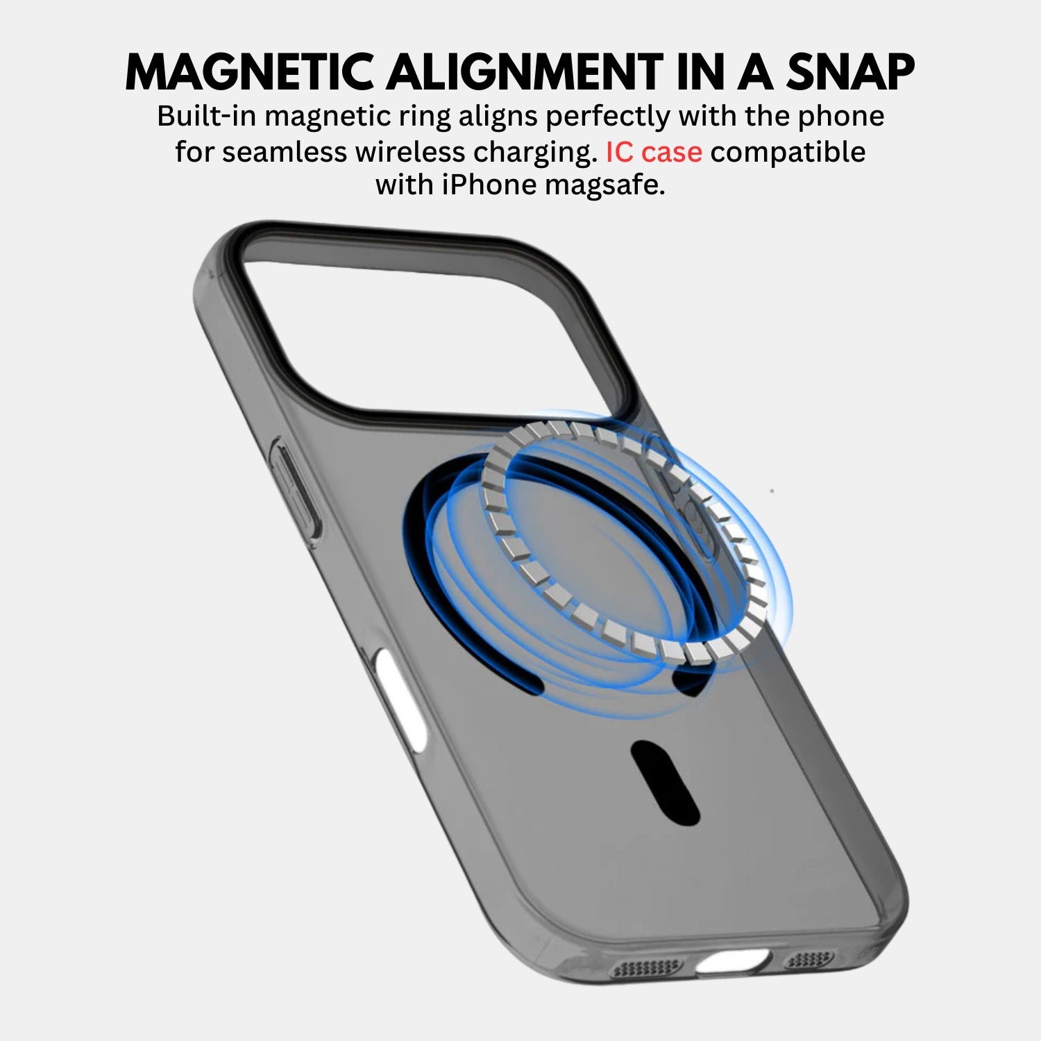 IPHONE 17 PRO MAX  IC CASE BLACK