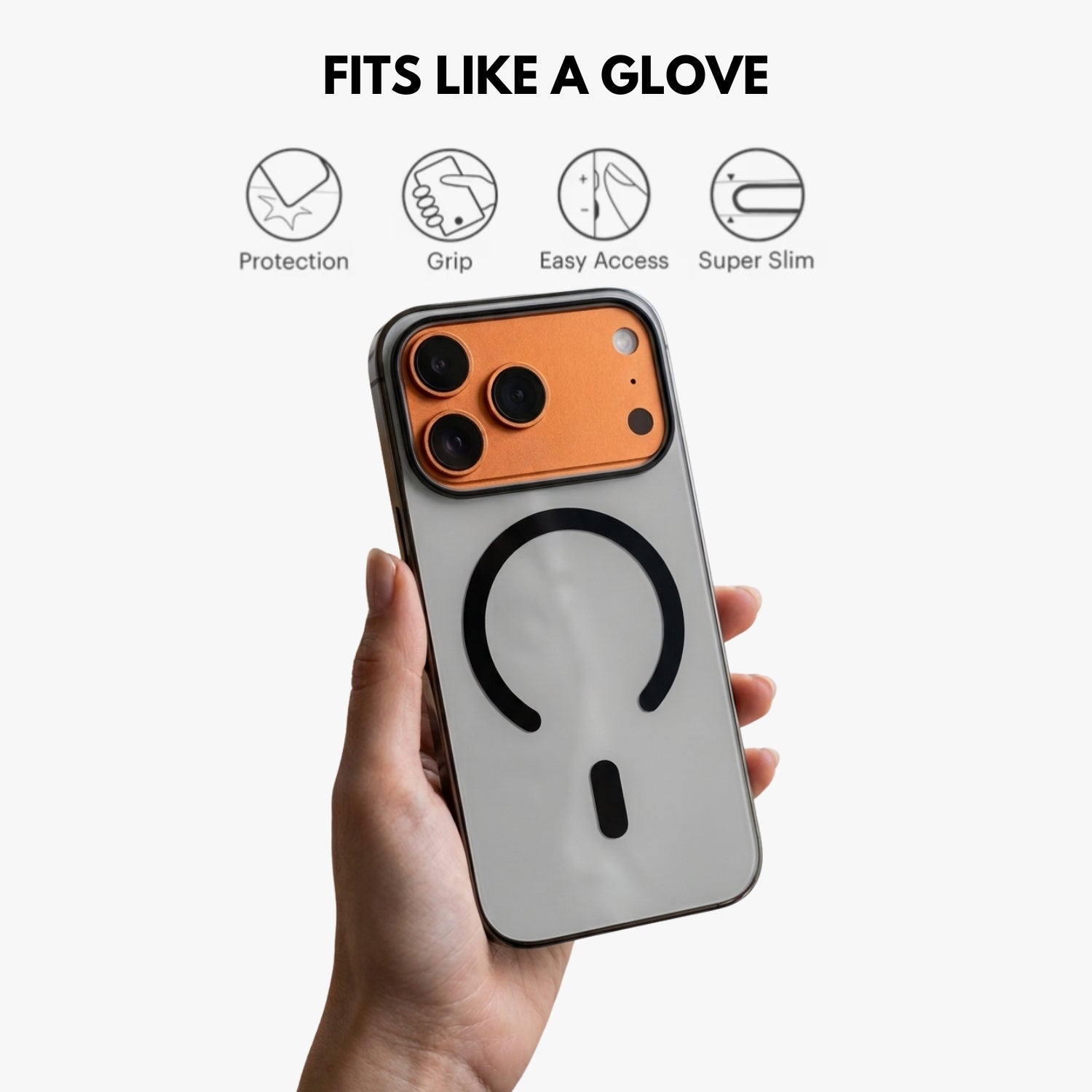 IPHONE 17 PRO MAX  IC CASE BLACK