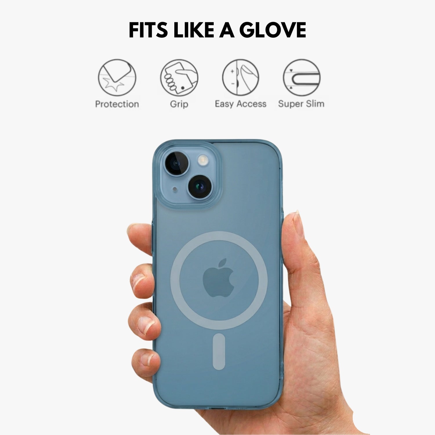IPHONE 14   IC CASE   BLUE