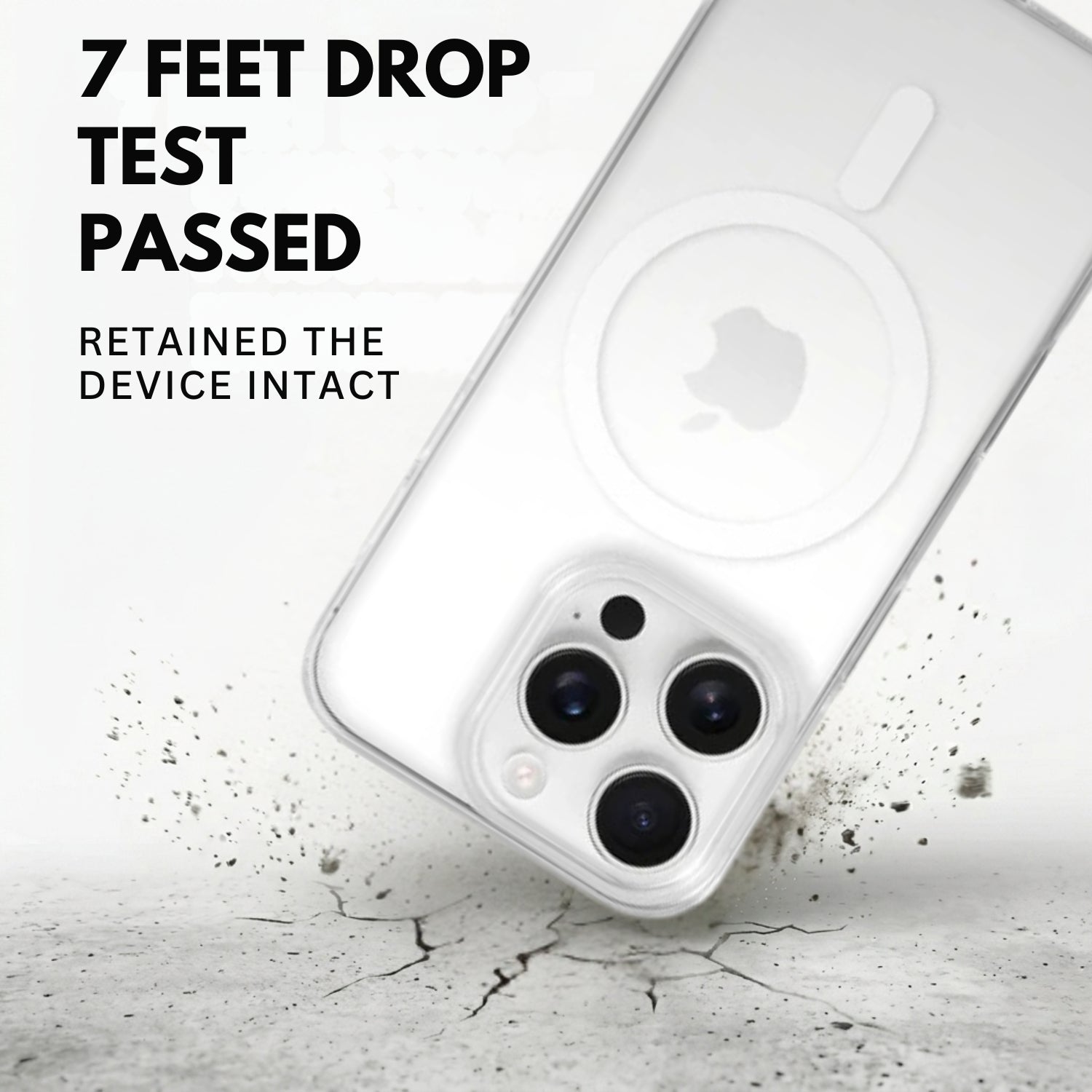 IPHONE 13 PRO  IC CASE TRANSPARENT