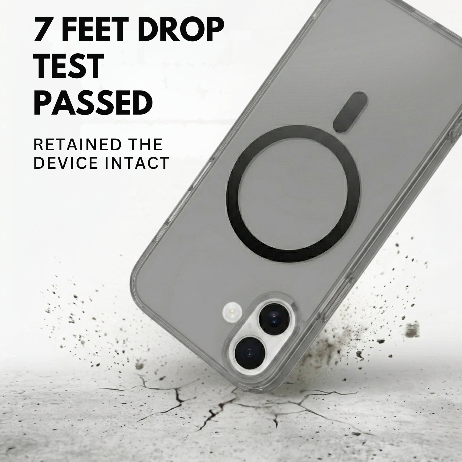 IPHONE 16  IC CASE BLACK