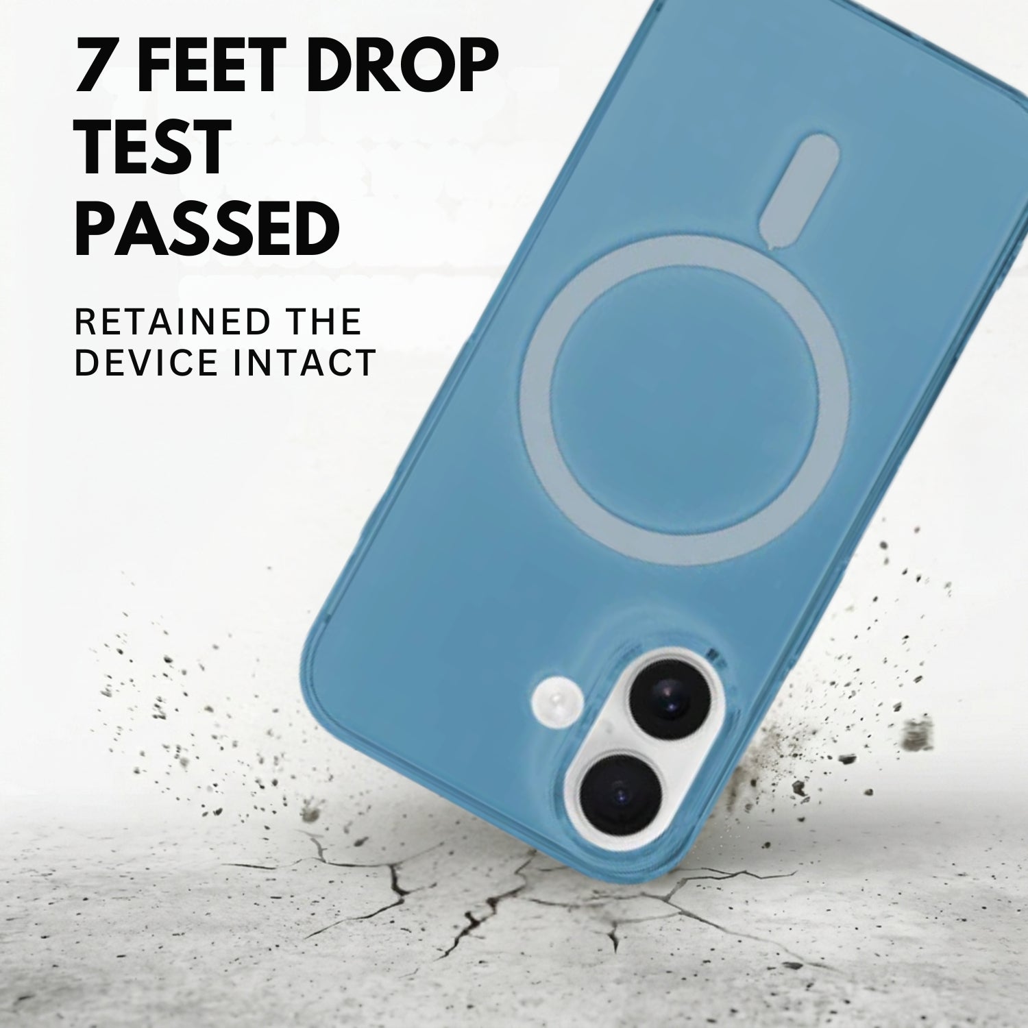 IPHONE 16  IC CASE   BLUE