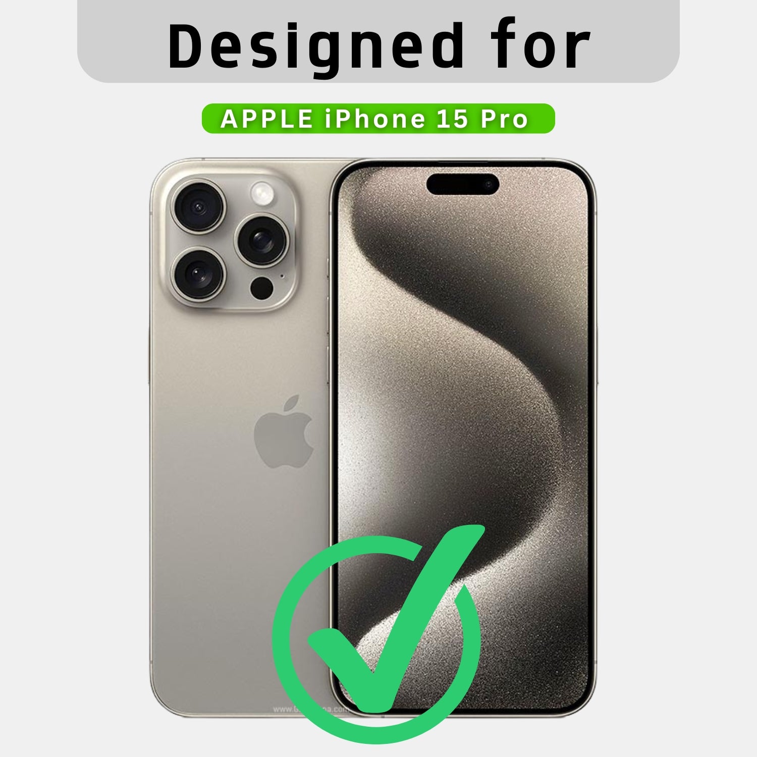 IPHONE 15 PRO  IC CASE TRANSPARENT