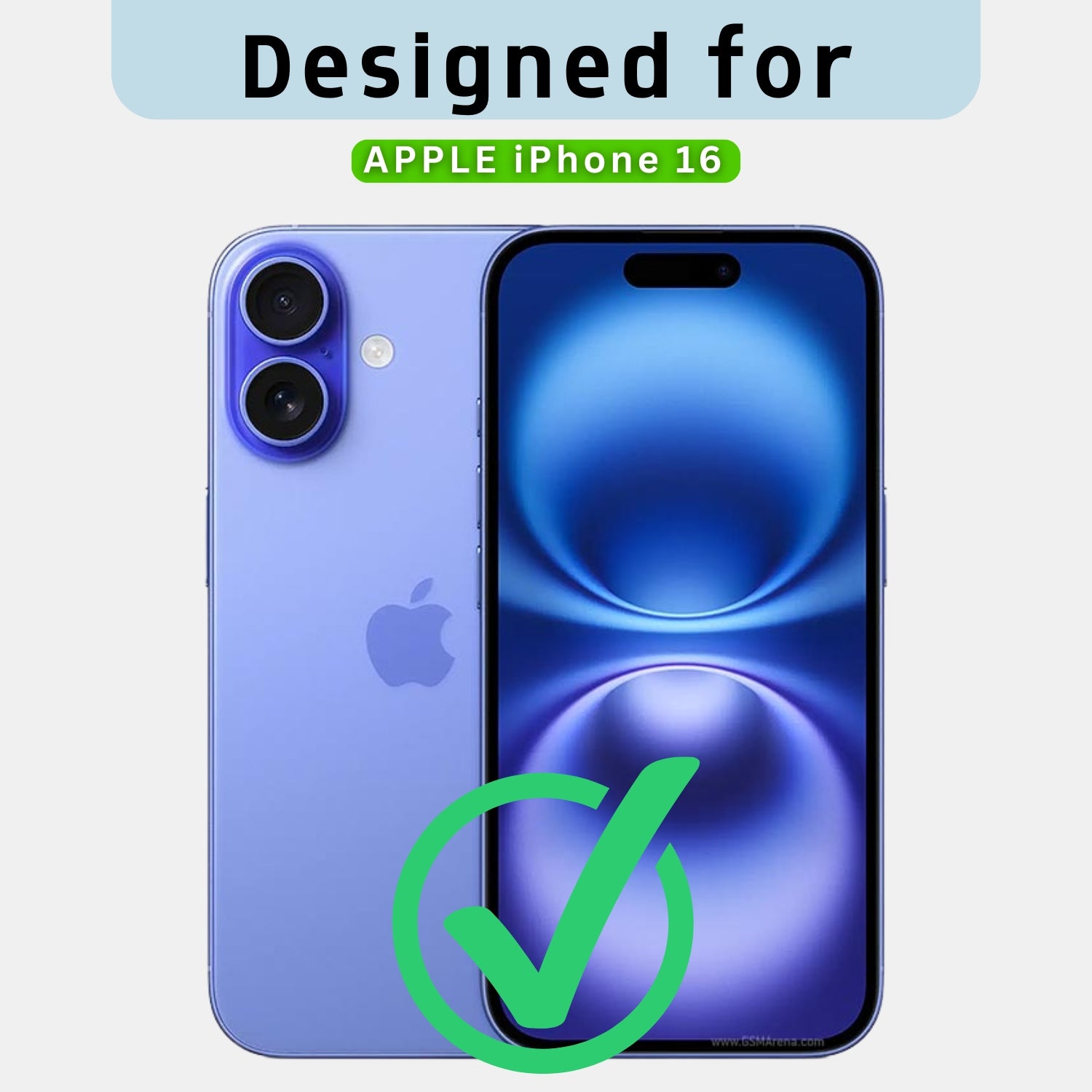 IPHONE 16  IC CASE   BLUE