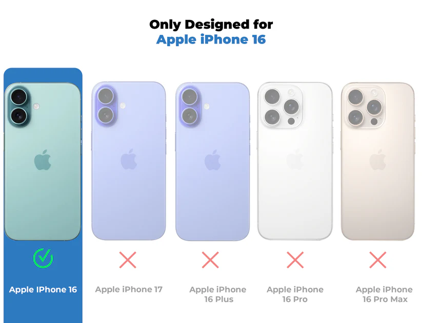 IPHONE 16 CONVERTER CASE for IPHONE 16